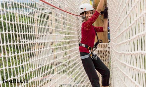 Obstacle Race Net Ride in Ramoji Film City