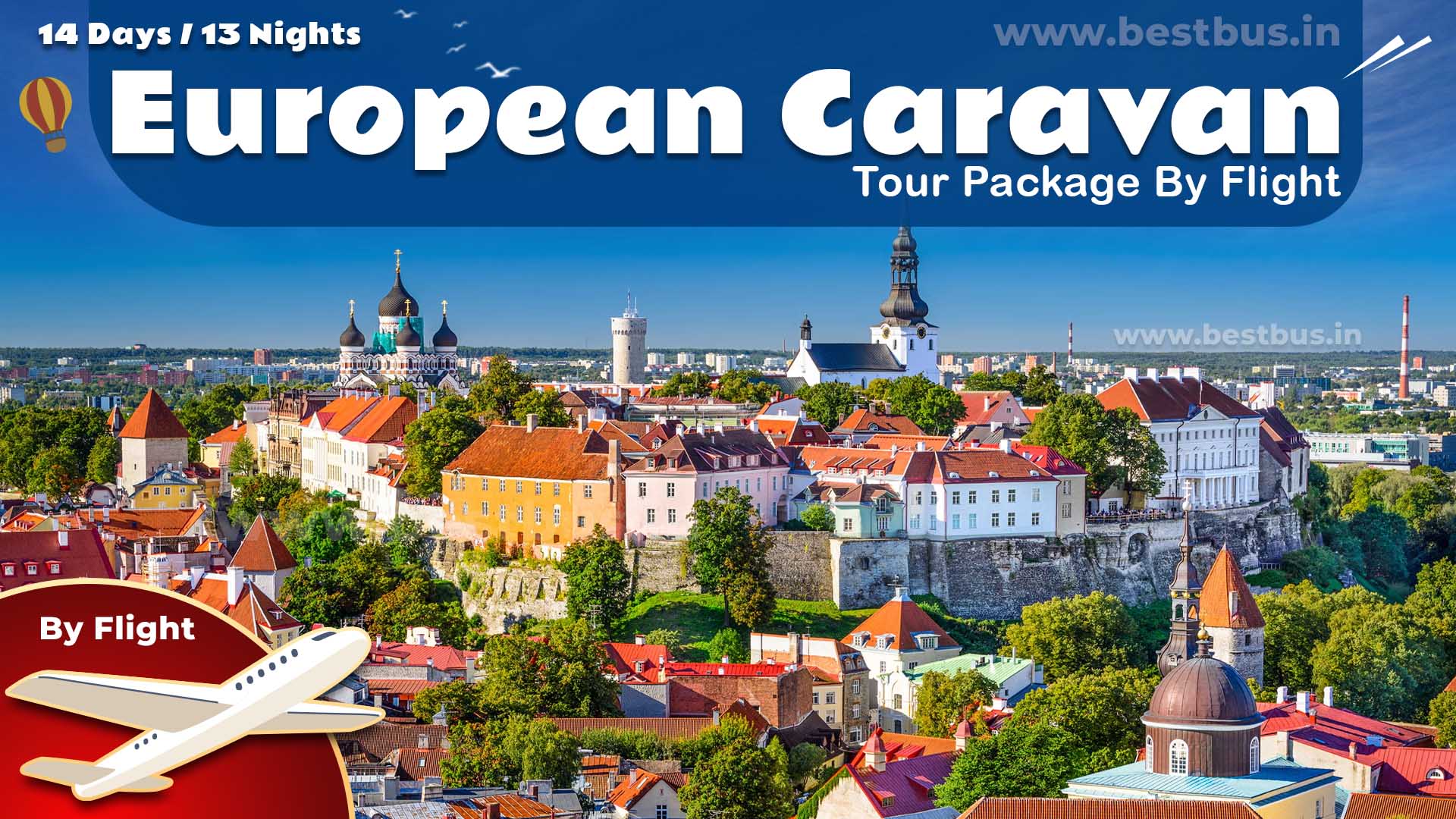 13 Nights 14 Days European Caravan