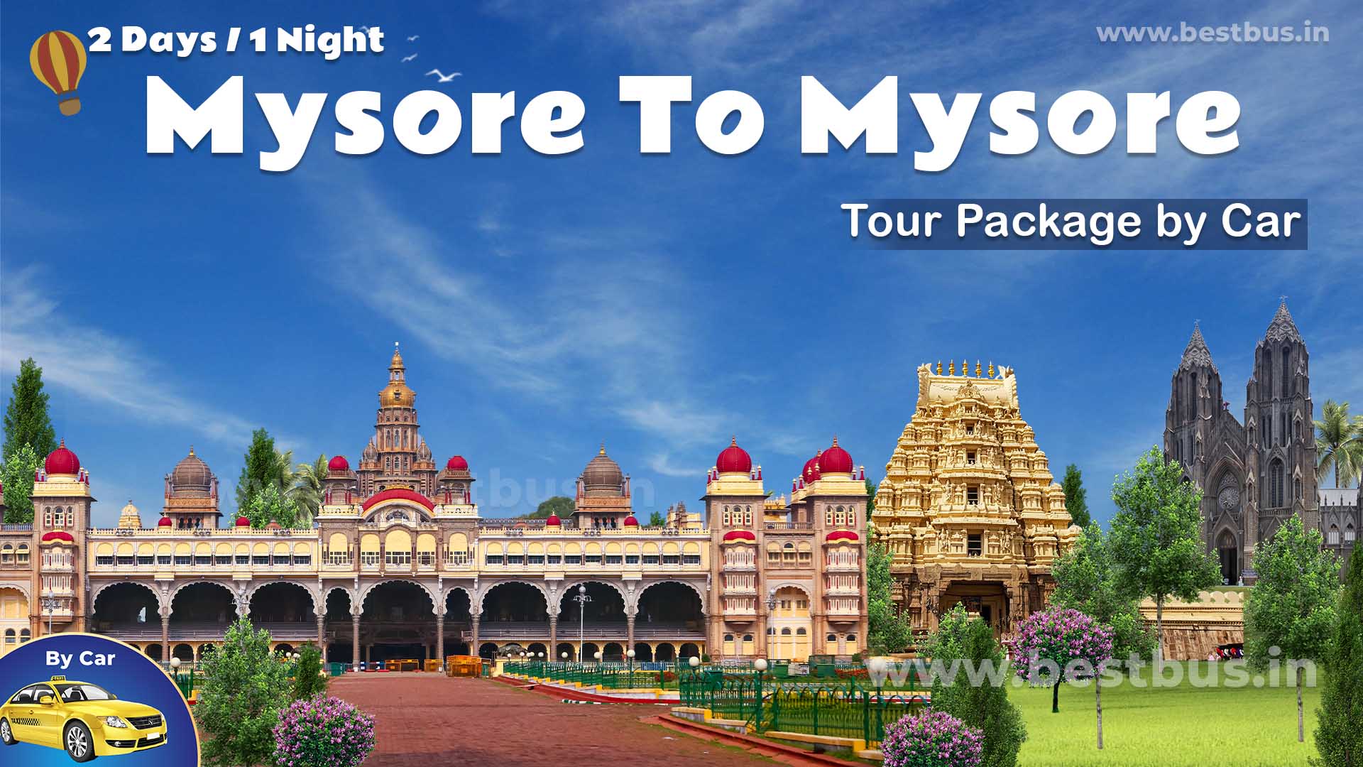 2 Days Mysore To Mysore Tour Package By Car