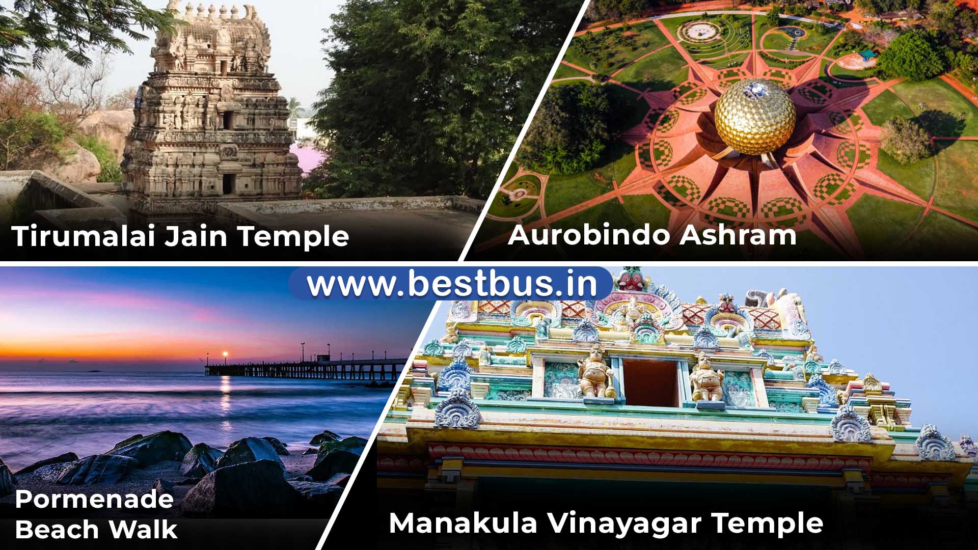 3 Days Bangalore To Pondicherry Arunachalam Package visit place2