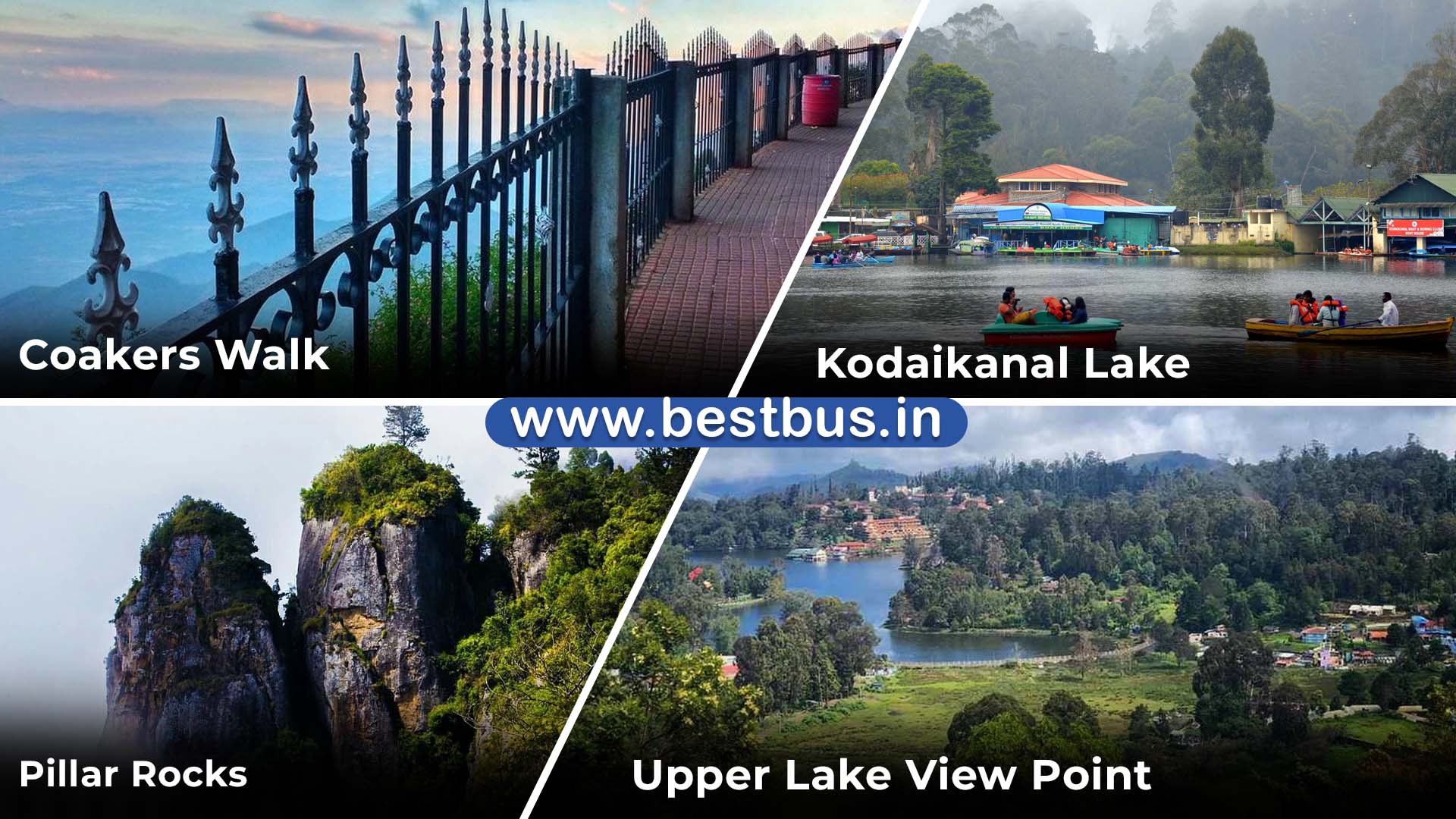 3 Days Kodaikanal Munnar Tour Package From Bangalore By Bus visit place 1