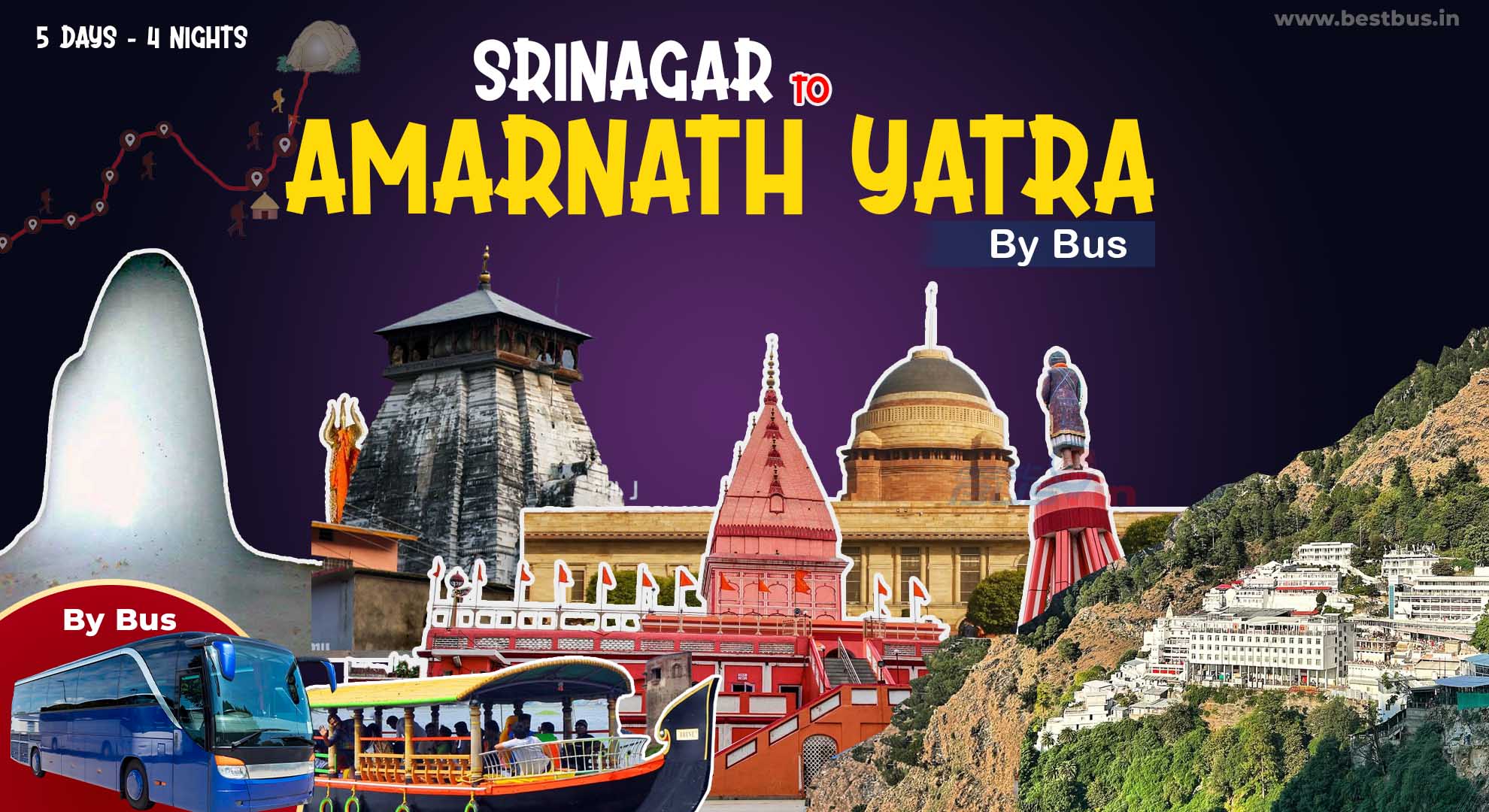 Amarnath Yatra Tour Package From Srinagar