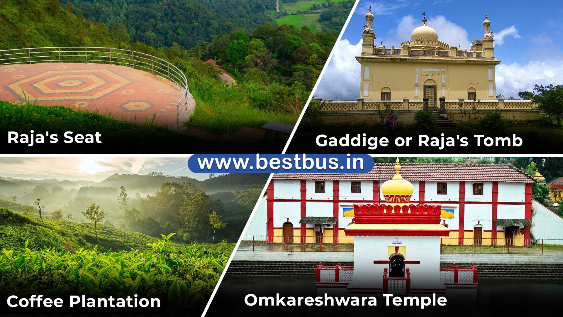 Bangalore To Coorg Madikeri Wayanad Ooty Coonoor Mysore visit place 6