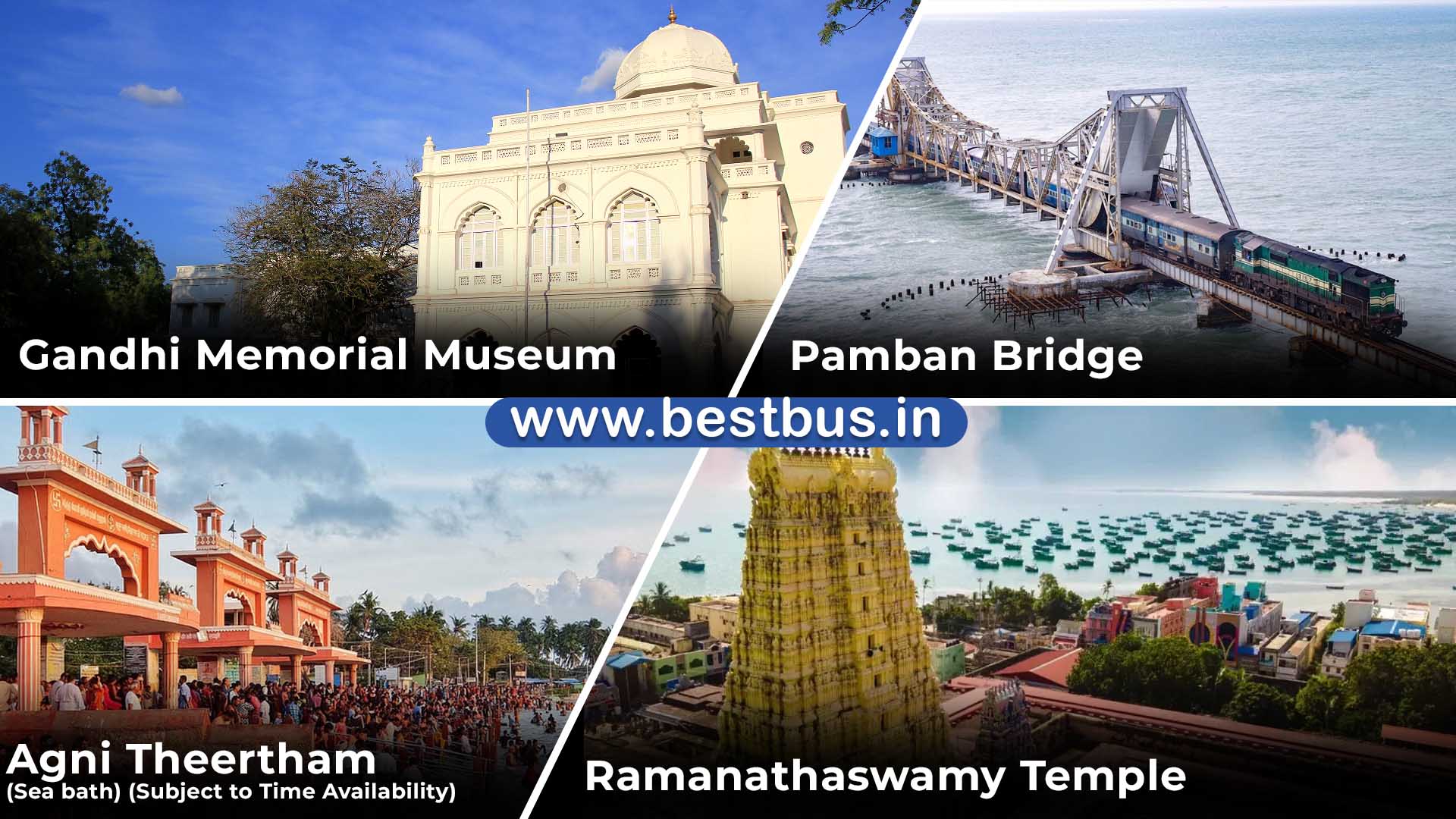 Bangalore To Madurai Rameswaram Kanyakumari Trivandrum visit place 5
