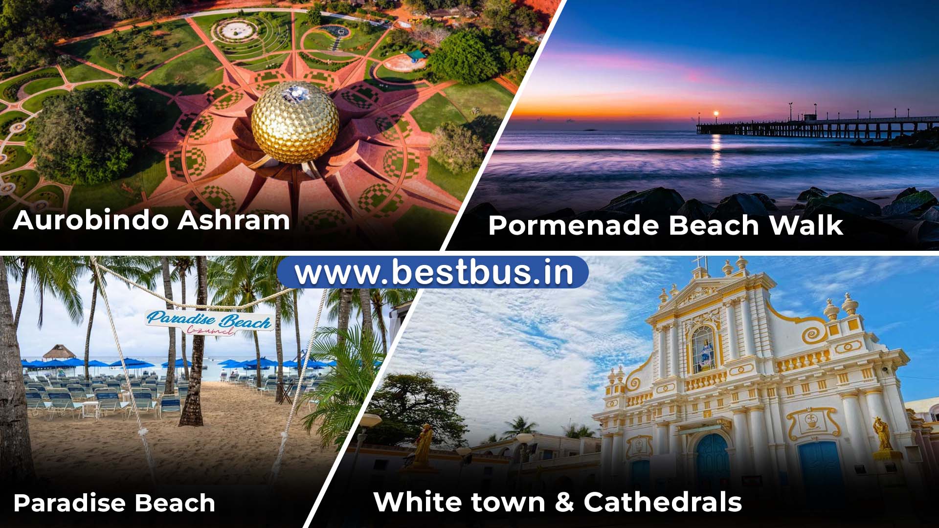 Bangalore To Pondicherry Mahabalipuram Tour Package VISIT PLACE 1