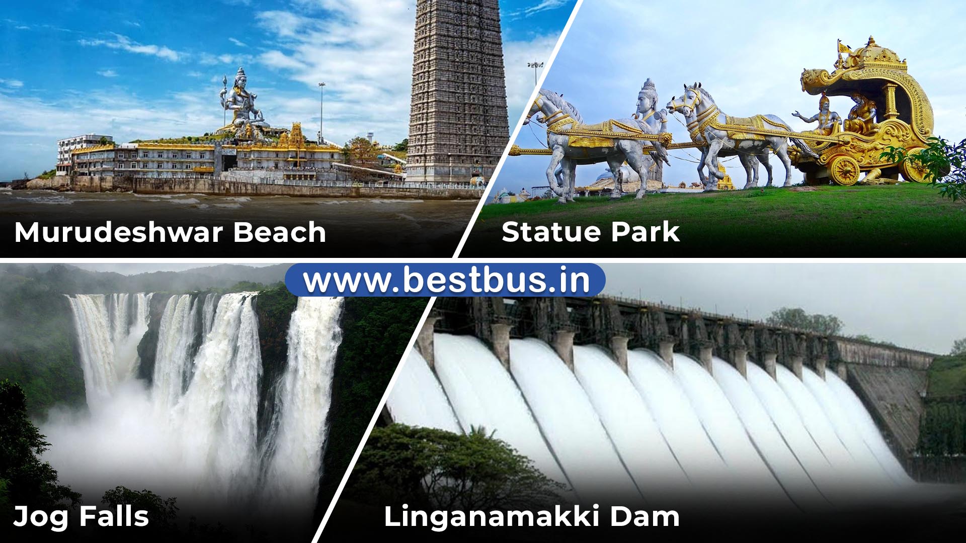 Gokarna Honnavar Murudeshwar Jog Falls Package From Bangalore visit place 3