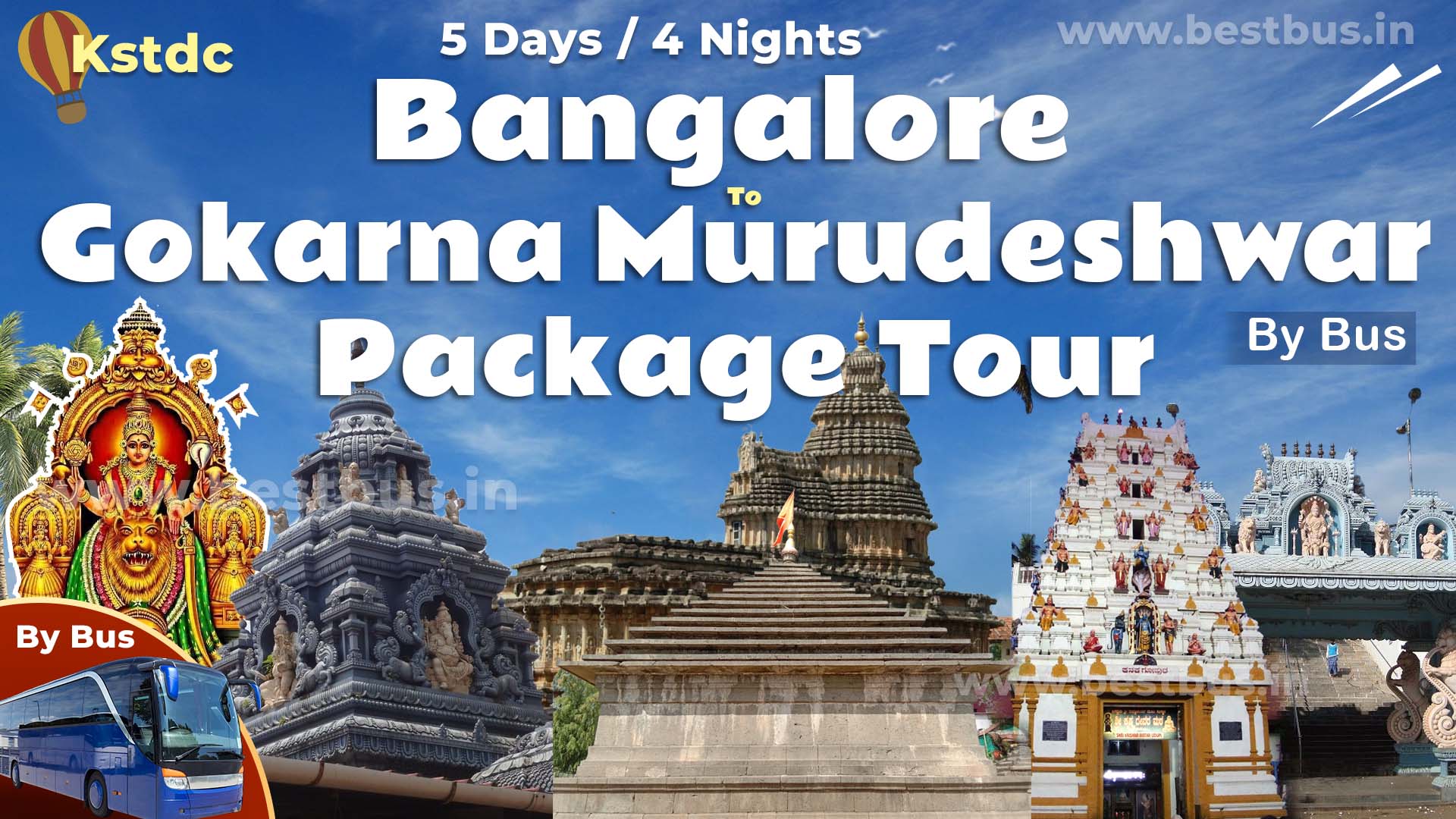Gokarna Murudeshwar Package Tour From Bangalore Kstdc