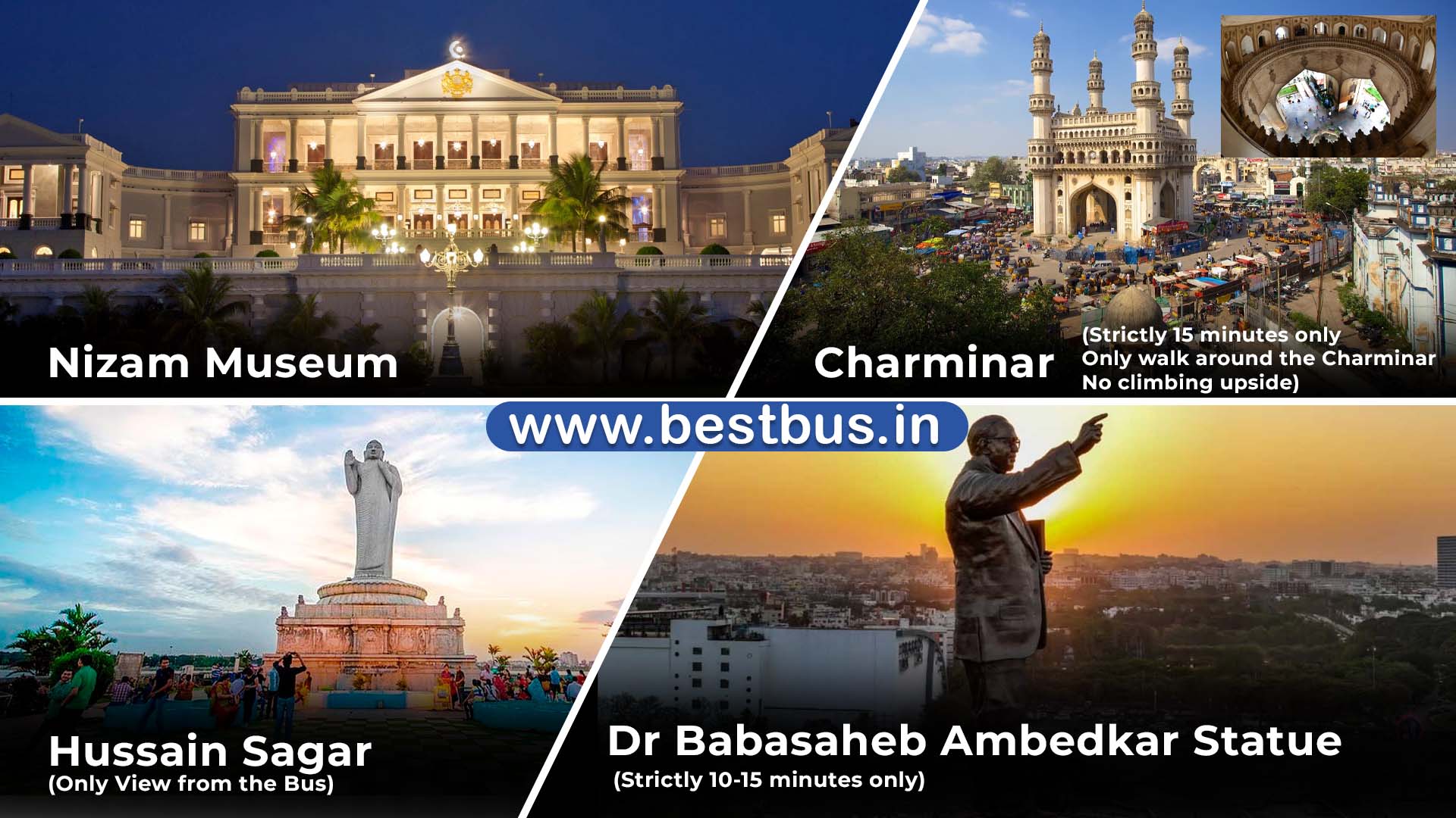 Hyderabad City Tour & Ramoji Film City Tour Without Accommodation visit place 2