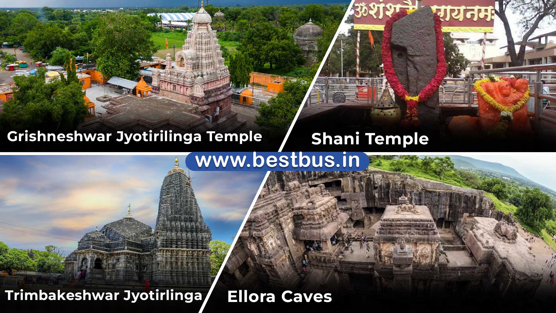 Jyotirlingas Of Maharashtra With Bhimashankar-Shirdi-Shani Shingnapur-Grishneshwar-Ellora-Nasik-Trimbakeshwar From Bhubaneswar By Fight visit place 2