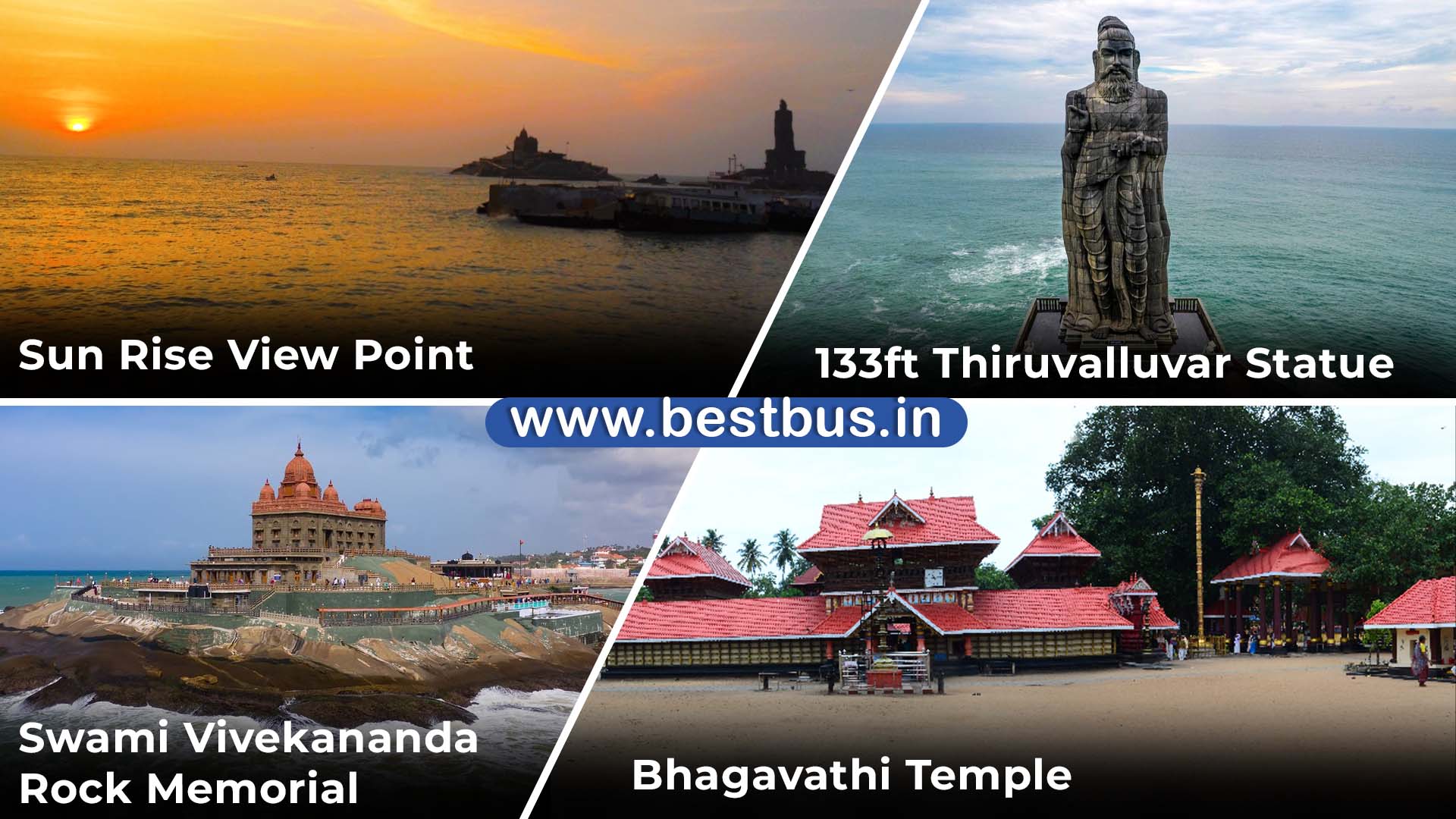 Madurai To Madurai Rameswaram Kanyakumari Tour Package visit place 1