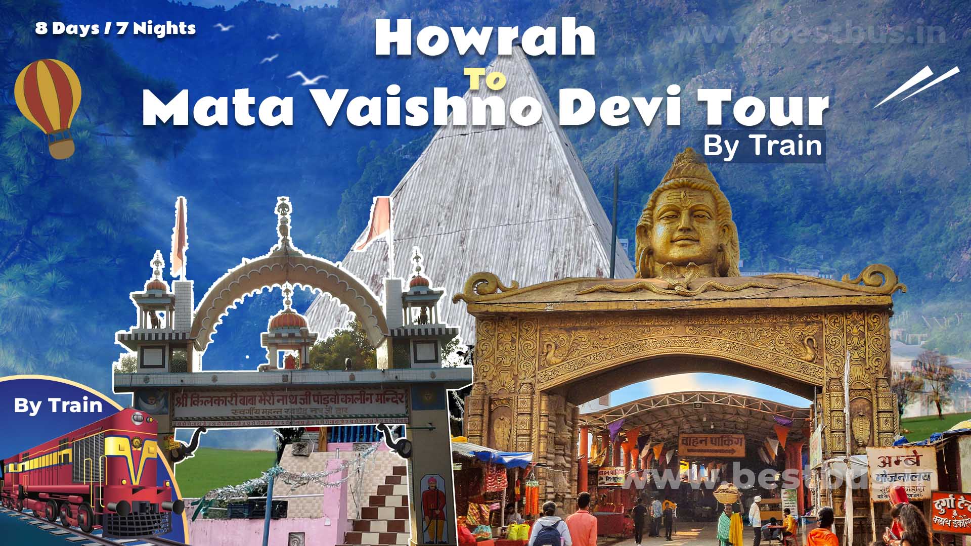 Mata Vaishno Devi Tour From Howrah