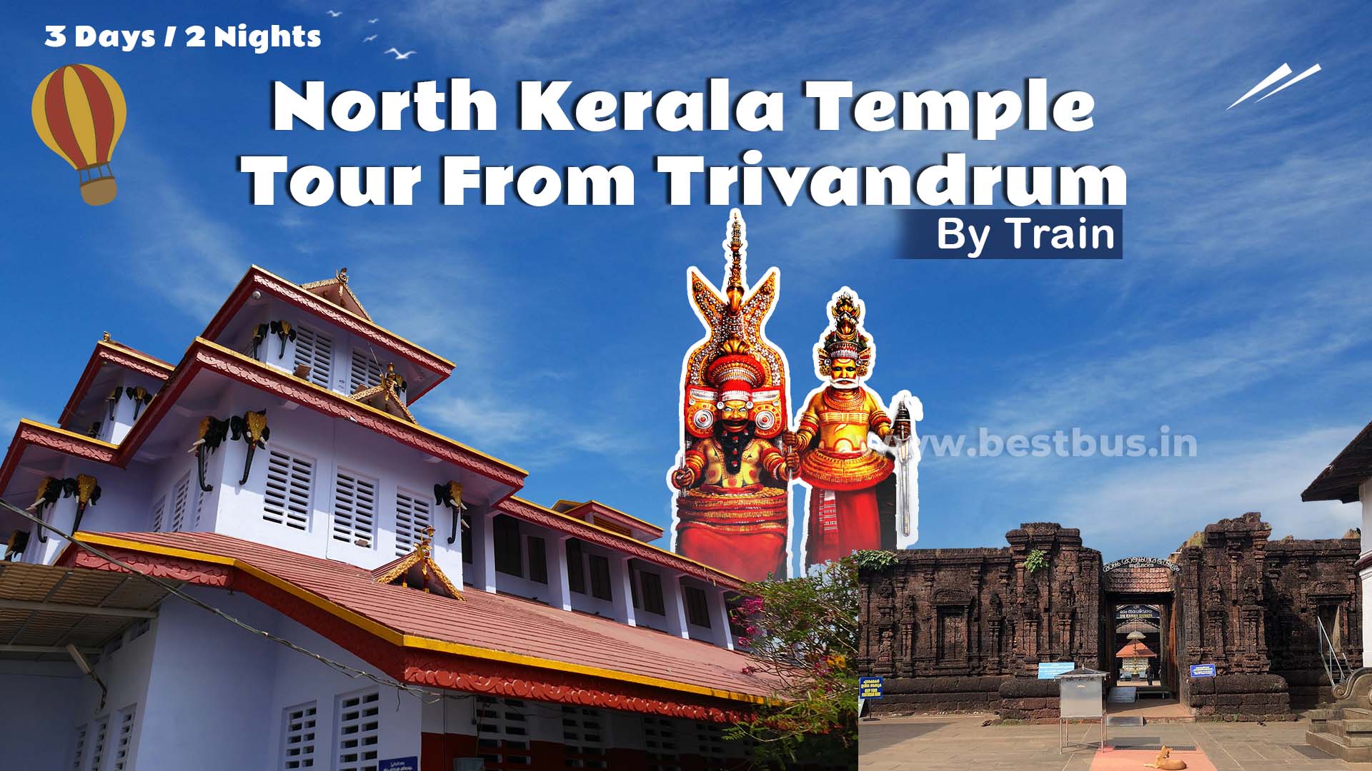 North Kerala Temple Tour From Trivandrum