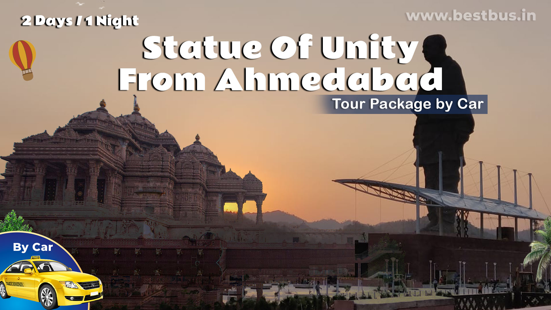 Statue Of Unity From Ahmedabad