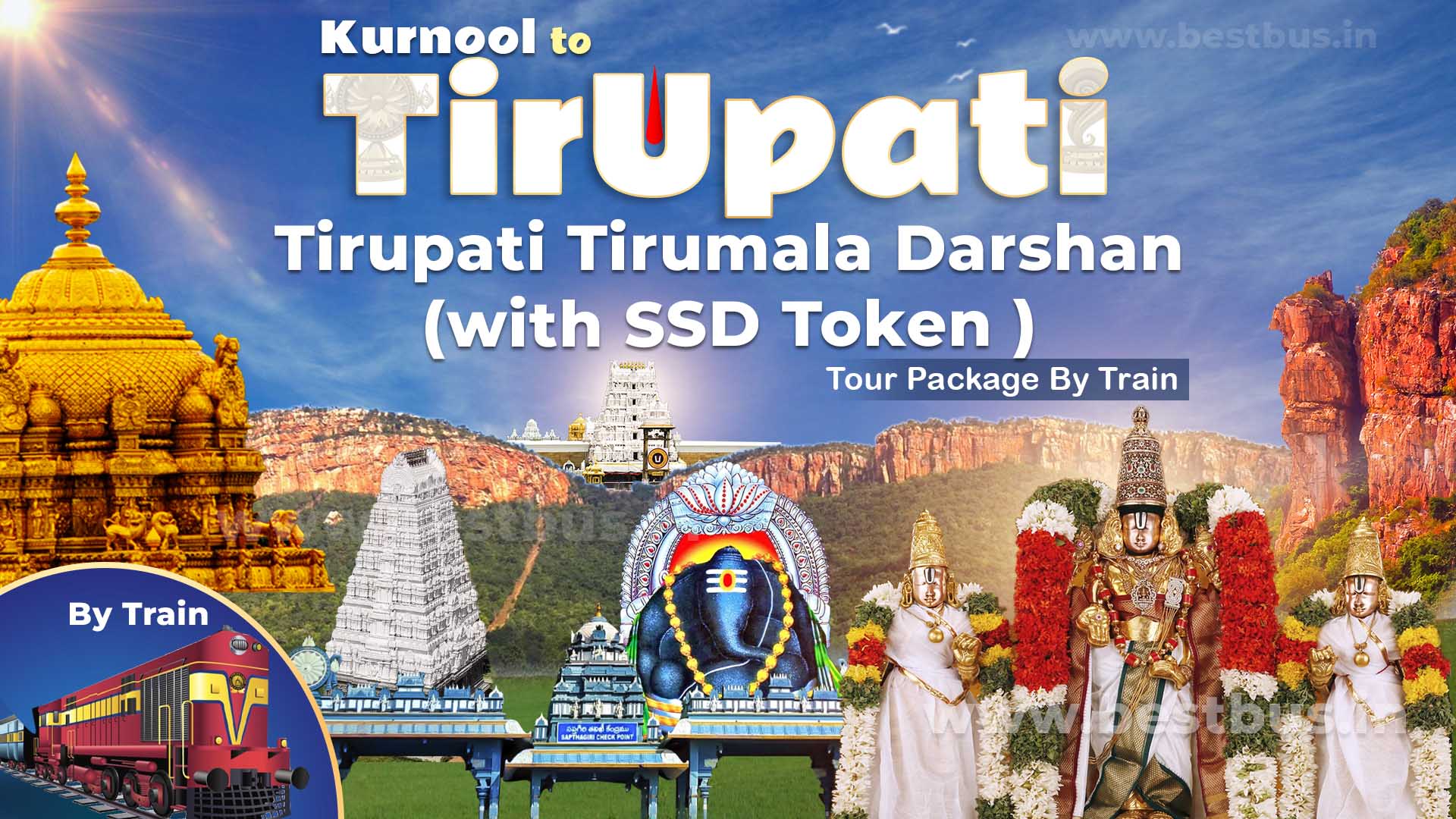 Tirupati Tirumala Darshan (with SSD Token ) Tour Package From Kurnool