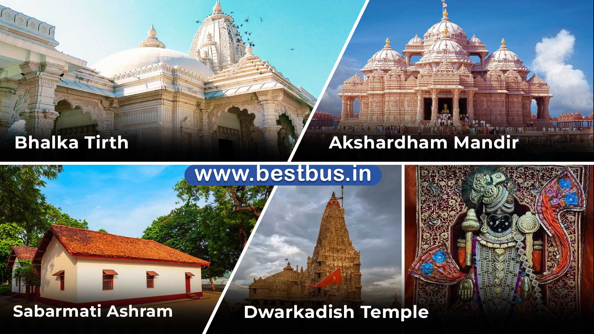 Vadodara-Kevadia-Ahmedabad-Rajkot-Dwarka-Somnath Tour Package From Kolkata By Flightvisit place 2