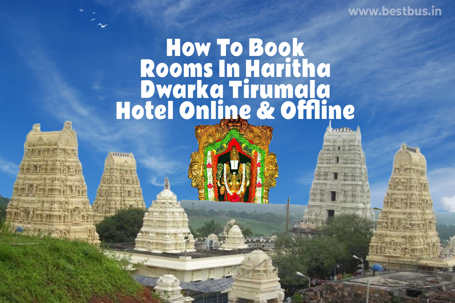 How To Book Rooms In Haritha Dwarka Tirumala Hotel Online & Offline