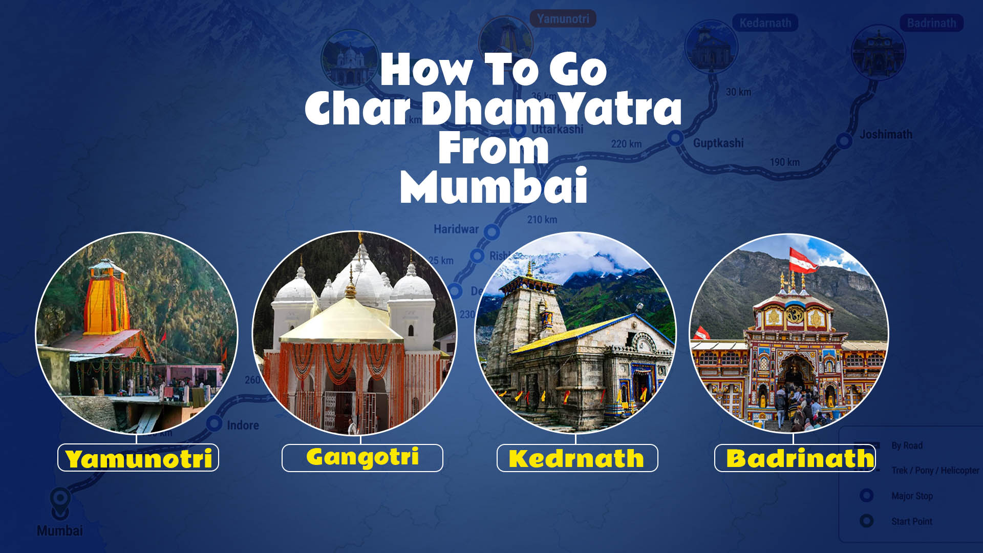How To Go Char Dham Yatra From Mumbai
