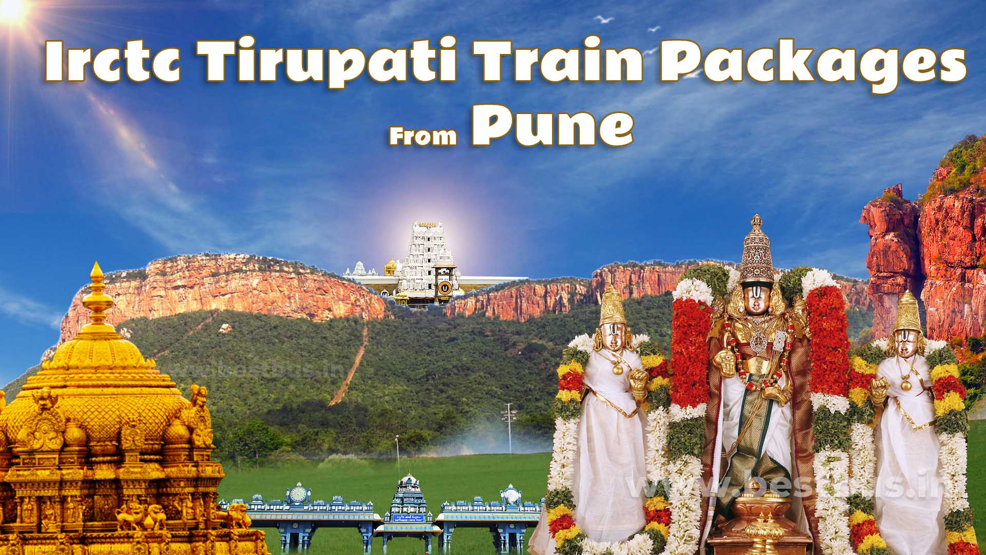 IRCTC Tirupati Train Packages from Pune