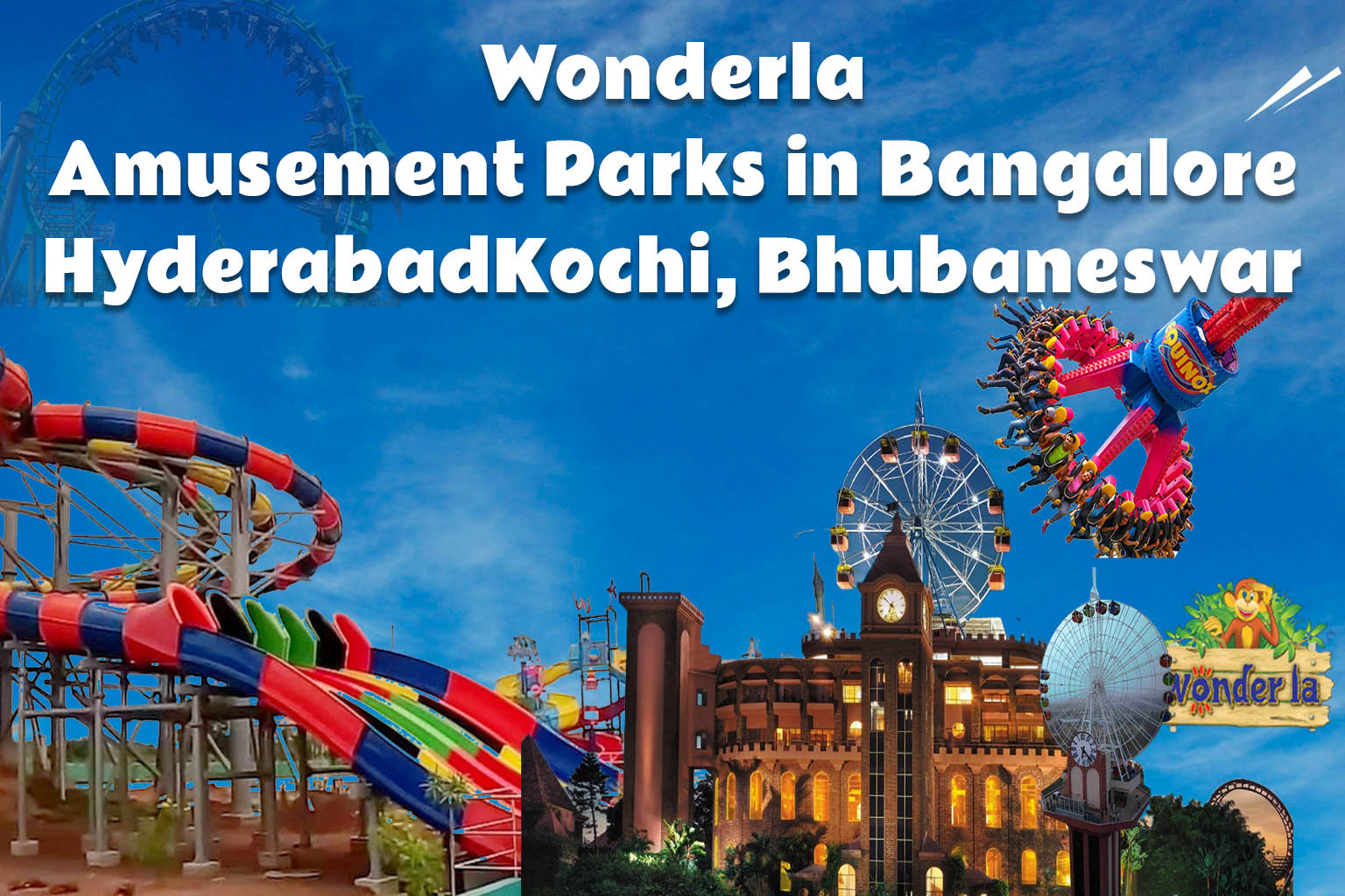 Wonderla Amusement Park Online Entry Tickets Booking
