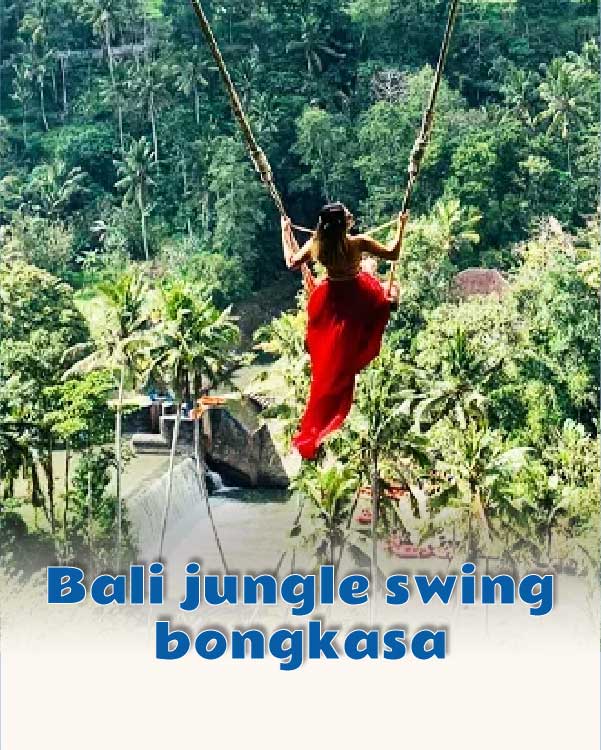 Bali jungle swing bongkasa