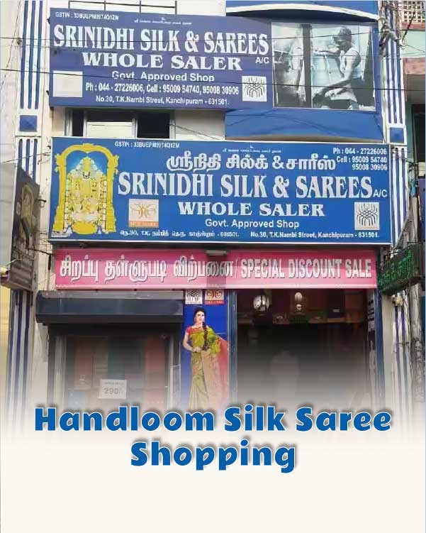 Handloom Silk Saree Shopping