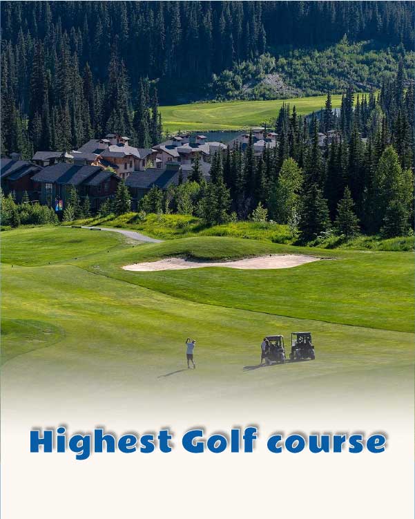 Highest Golf course