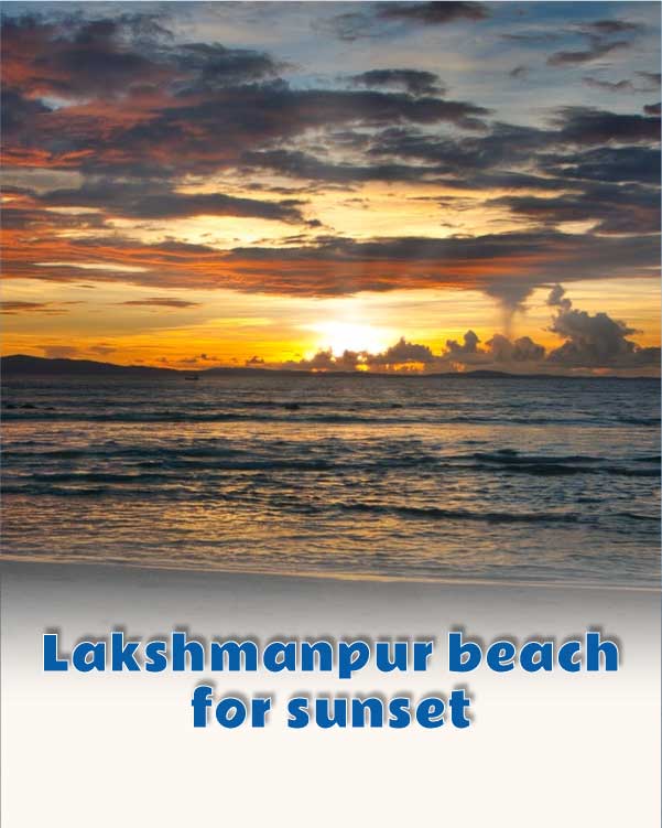 Lakshmanpur beach for sunset