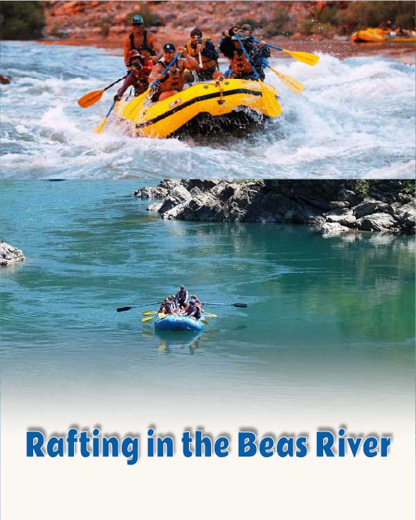 Rafting in the Beas River