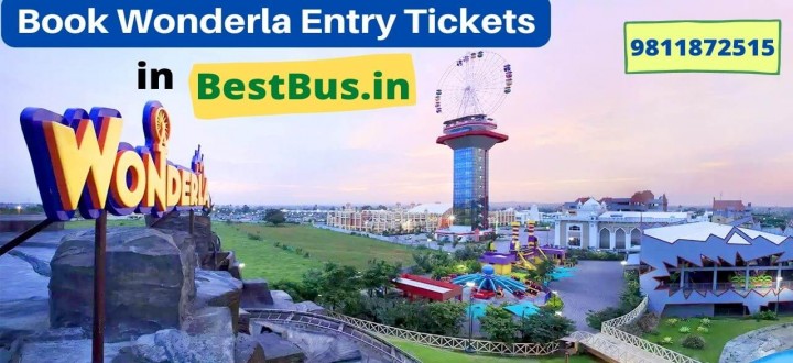 Wonderla Amusement Park Entry Tickets