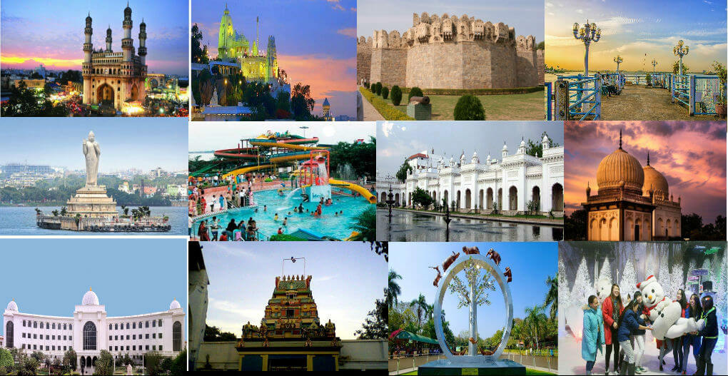 1000 Places to Visit in Hyderabad