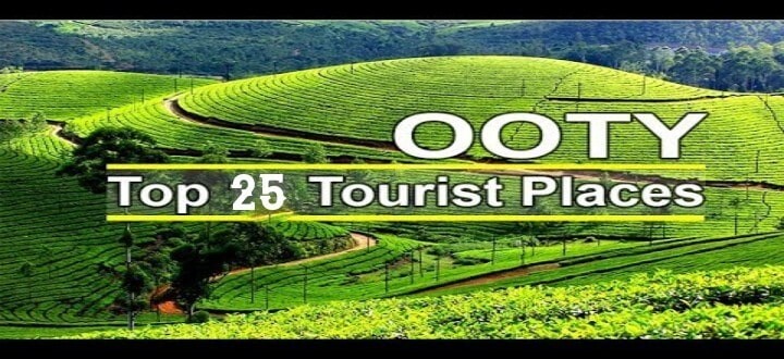 ooty tourist places list pdf