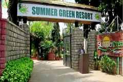 summer green resort images