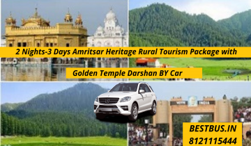  2 Nights-3 Days Amritsar Heritage Rural Tourism Package with Golden Temple Darshan