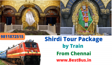  Chennai to Shirdi Sai Darshan Tour Package by Train