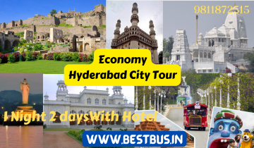  Economy Hyderabad Tour Package for 1 Night-2 Days
