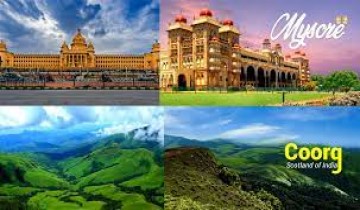  Bangalore to Mysore-Coorg 1 Night-2 Days Tour Package by Car