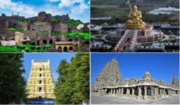  3 Nights-4 Days Spiritual Telangana With Hyderabad-Srisailam Mallikarjun-Statue of Equality-Yadagiri