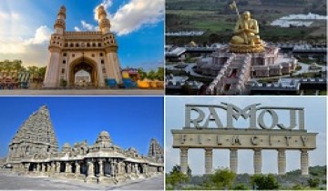  3 Nights-4 Days Taste of Telangana With Hyderabad Sightseeing-Statue of Equality-Yadagirigutta-Ramoj