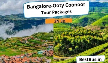  Bangalore To Ooty Coonoor 2 Nights-3 Days Tour Package By Car