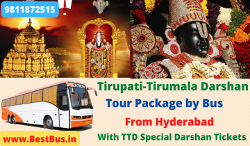 Tirupati Package From Hyderabad Sleeper Bus