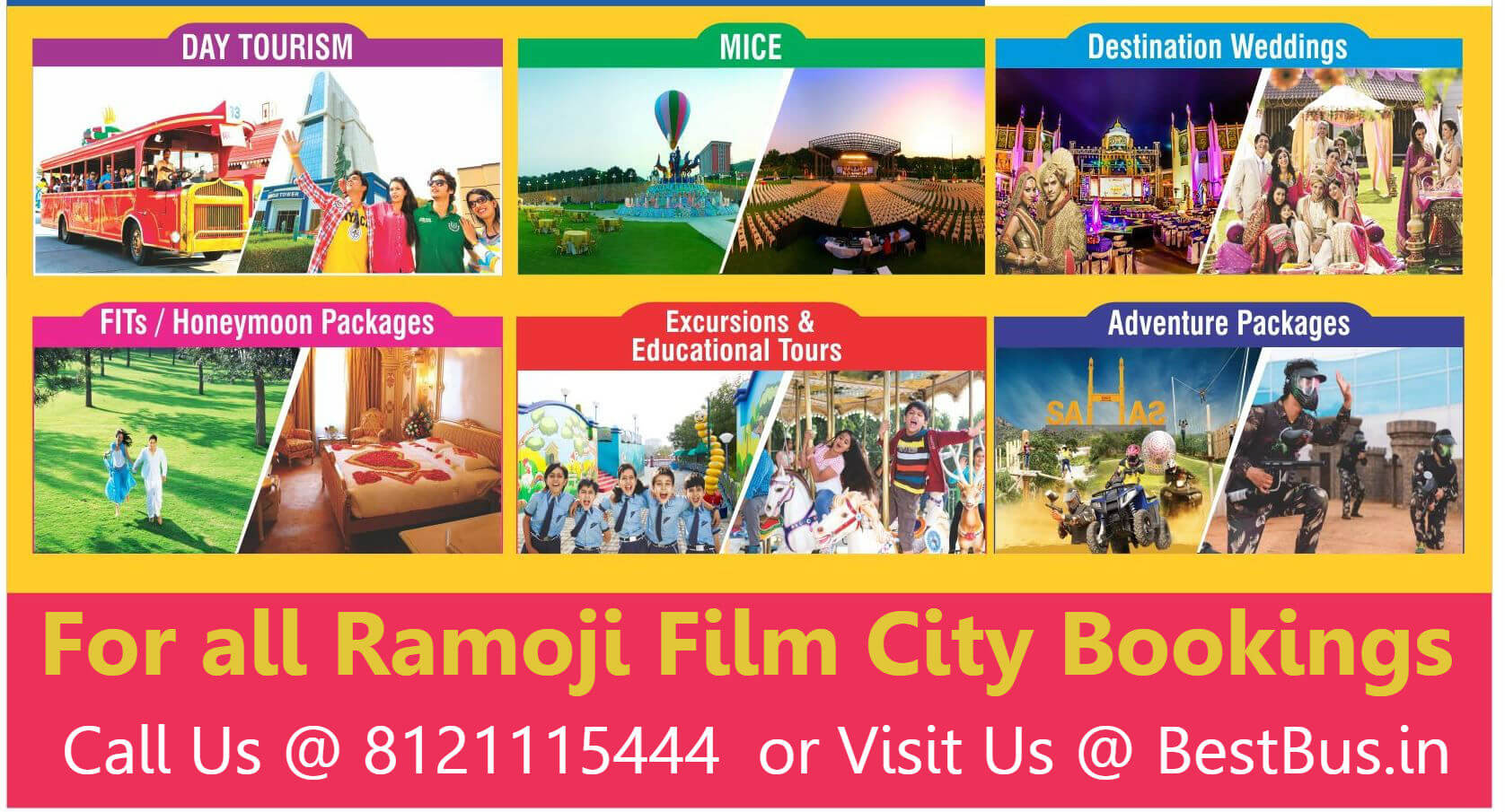 Ramoji Film City Tour Packages